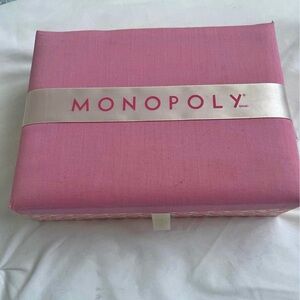 Monopoly Boutique Edition Exclusive Complete Game Pink Keepsake Box - Vintage